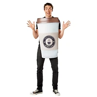 ibobby Adult Size Hot Coffee Fun Halloween Costume