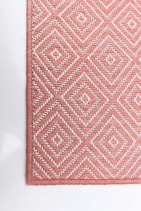 ECARPET Outdoor Area Rug for Patio, Deck, Backyard, Camping, Water Proof Carpet, Veranda Diamond Collection