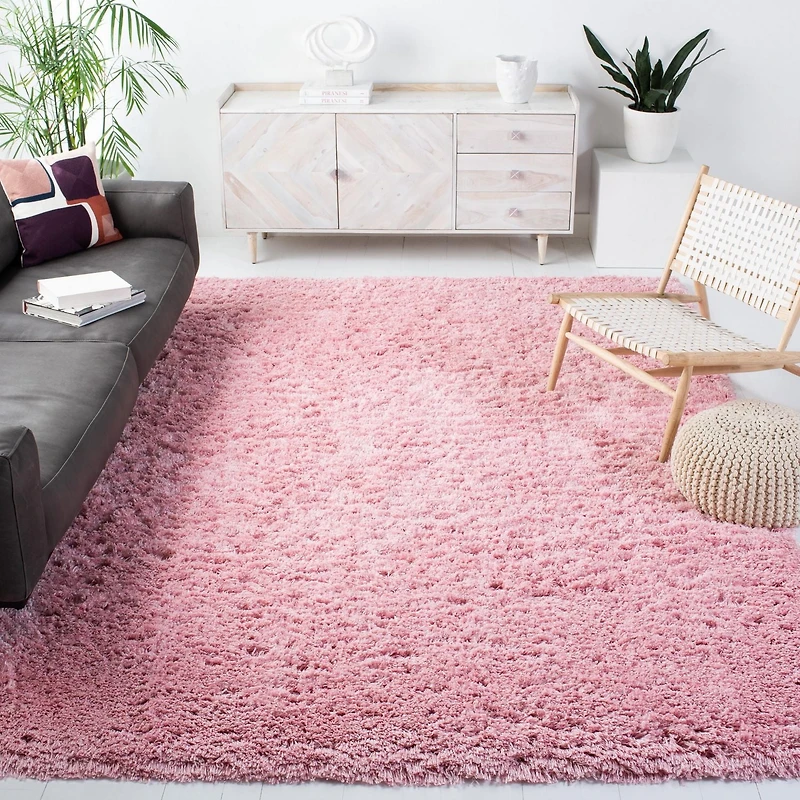 SAFAVIEH Polar Abbot Solid Extreme Plush Shag Area Rug