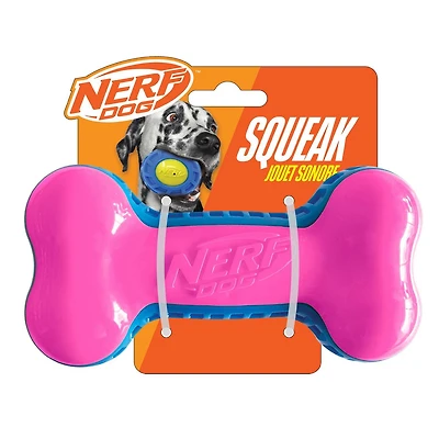 Os sonore Nerf Dog en TPR 18cm 7 in / 18cm