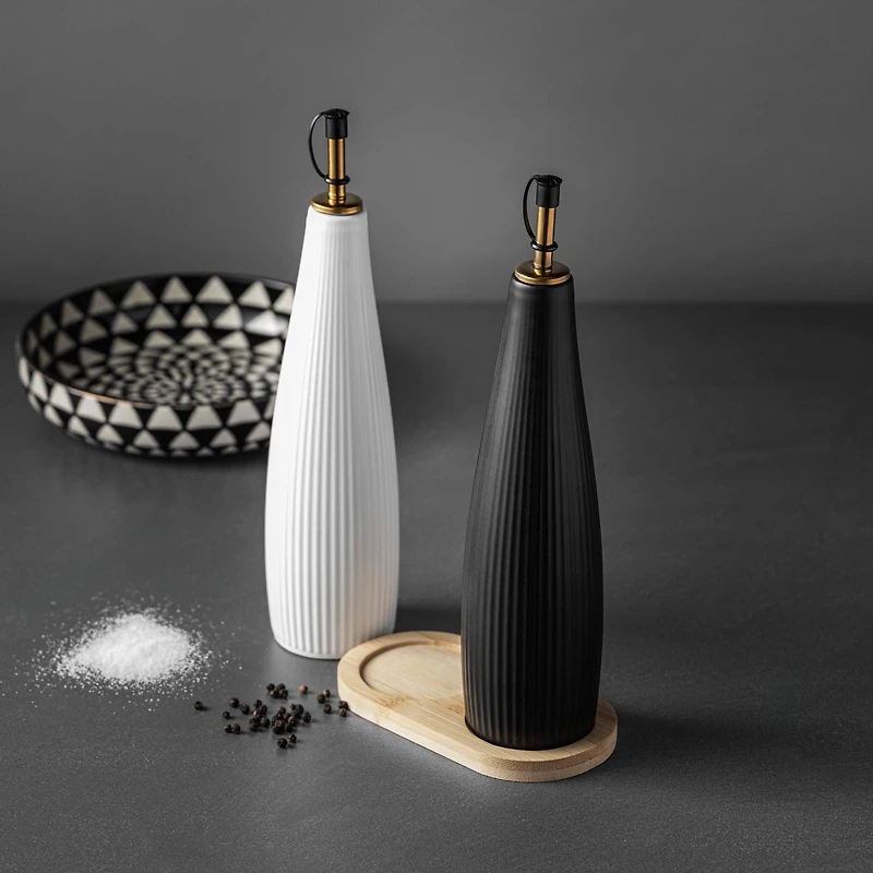 Coffret de huiliers côtelés Thyme & Table Coffret