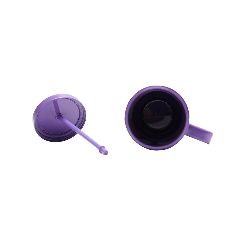 Way To Celebrate 31.6 oz Purple Acrylic Bat Tumbler