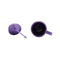Way To Celebrate 31.6 oz Purple Acrylic Bat Tumbler