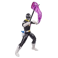 Power Rangers Lightning Collection In Space Black Ranger 6-Inch Premium Collectible Action Figure Toy with Accessories