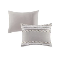 Home Essence Lennon Taupe Comforter Set