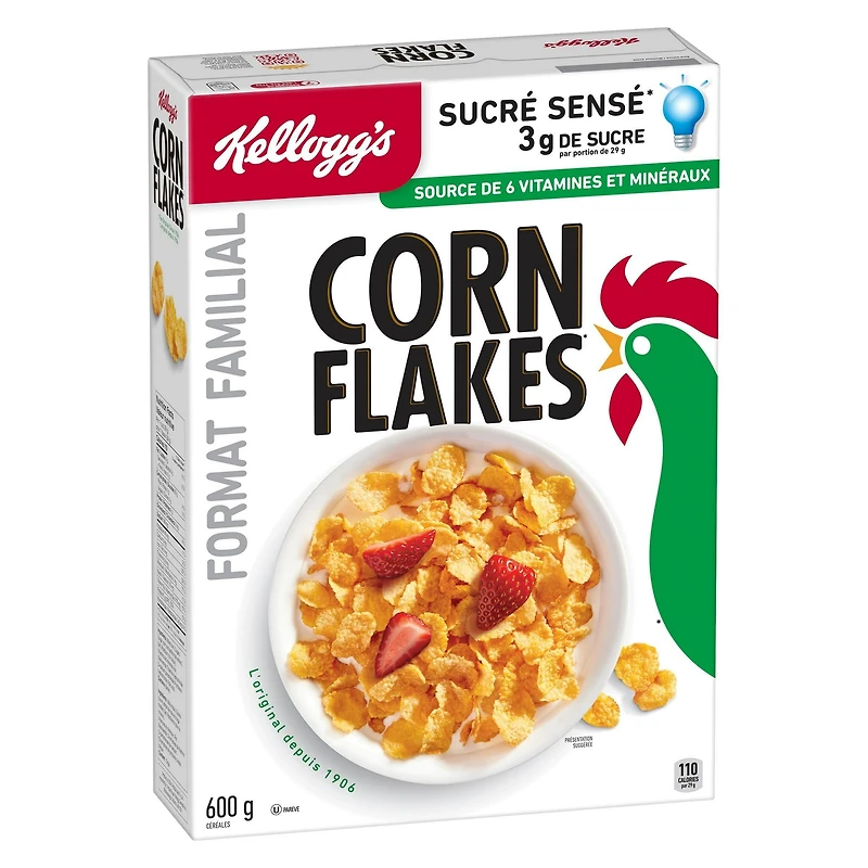 Céréales Kellogg's Corn Flakes 600 g