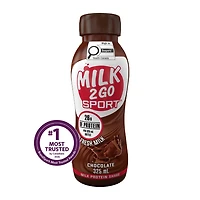 Boisson de protéine du lait au chocolat Lait's Go Sport