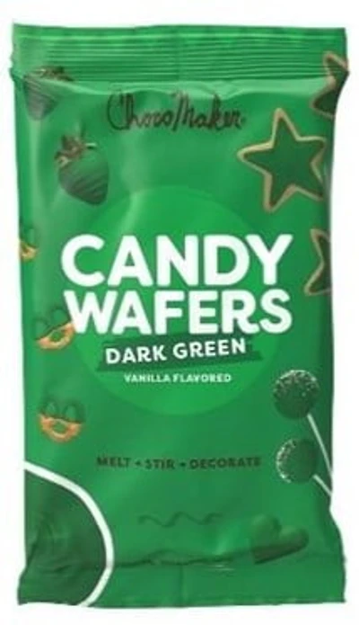 Dark Green Candy Wafers