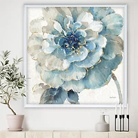 Designart Indigold Gold Country FLower Framed Wall Art