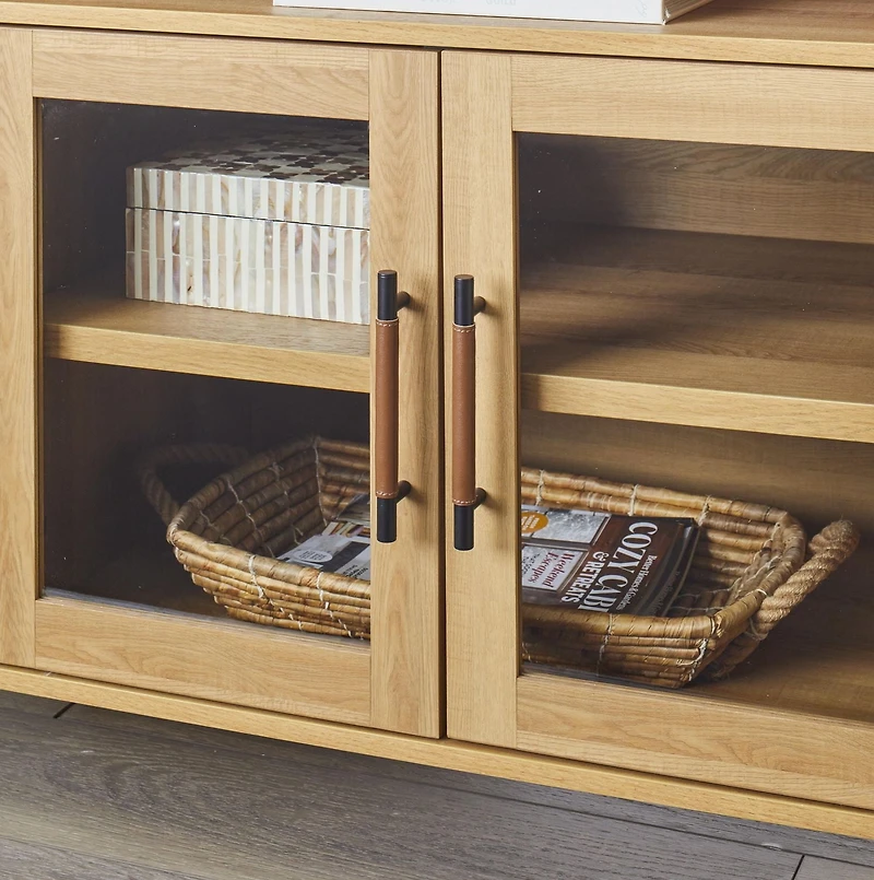 Better Homes & Gardens Meuble TV raffiné, Miel léger