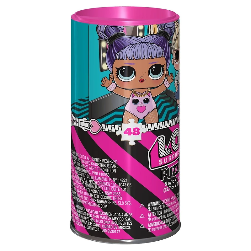 L.O.L. Surprise! Jigsaw Puzzle in Tube, for Families and Kids Ages 4 and up