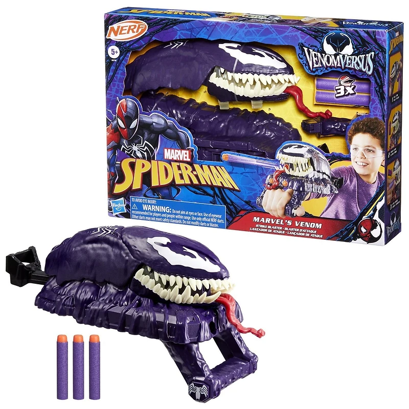 Marvel Spider-Man VenomVersus Marvel’s Venom Strike Blaster