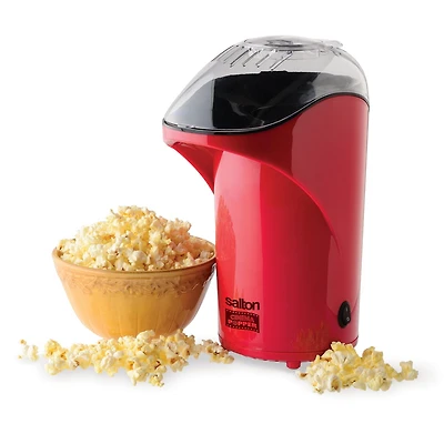 Salton Cinema Popper Popcorn Maker Red CP1428RD