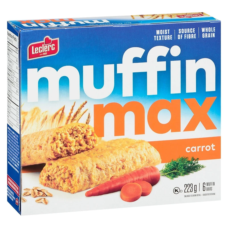 Muffin Max Barres Muffin Carottes
