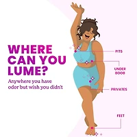 Lume Whole Body Women’s Deodorant - Smooth Solid Stick - Aluminum Free - Lavender Sage Scent - 2.6oz, 2.6oz