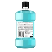 Listerine Cool Mint Antiseptic Mouthwash,  Essential Oils Menthol, Thymol, Eucalpytol - Plaque, Bad Breath, Gingivitis, 1 L