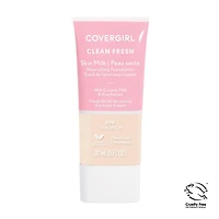 COVERGIRL - Clean Fresh Skin Tint Foundation, Formulated without Parabens, Sulfates, Mineral Oil & Talc. Made with Niacinamide, Coconut Milk & Aloe Extracts