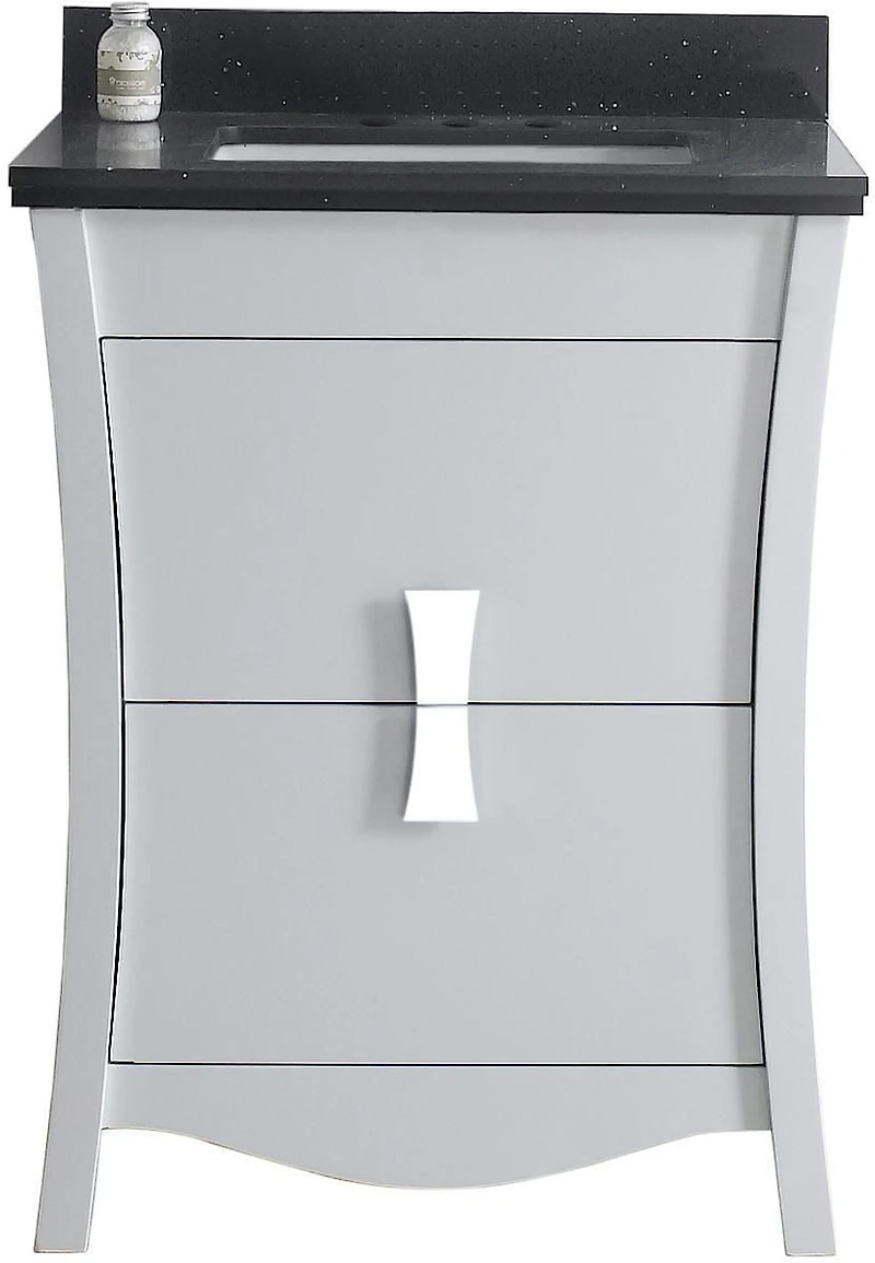 Imaginations Américaines pouces W Vanity Set Blanc
