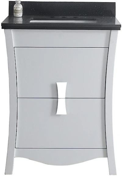 Imaginations Américaines pouces W Vanity Set Blanc