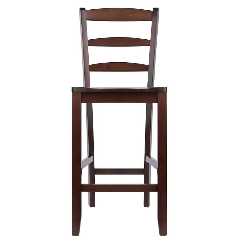 Winsome 94244 counter ladder back stool