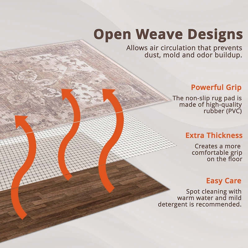 RUG BRANCH Tapis Ivoire 5X8