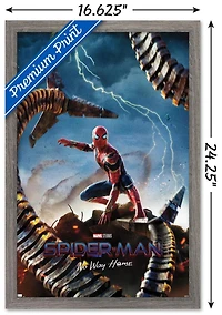 Marvel Spider-Man: No Way Home - Teaser Wall Poster, 22.375" x 34"