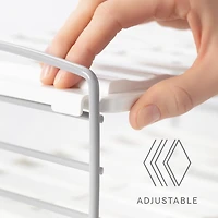 UpSpace Water Bottle Organizer, 3-Shelf Wide