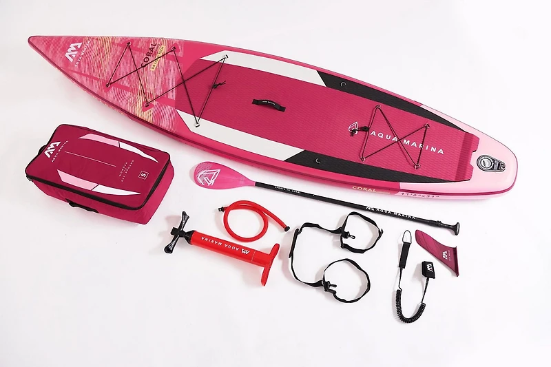 Aqua Marina - CORAL 11' 6" Touring Inflatable Stand Up Paddle Board (iSup)