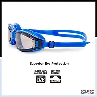 Lunettes de natation Helios Dolfino Pro pour adulte, paquet de 2 Lot de 2 lunettes de natation