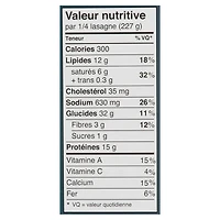Roman Cheese Roman Ricotta Lasagna with Meat Sauce And A Blend of Five Cheeses, 908 g