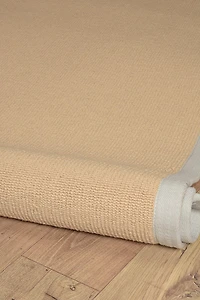 Tapis d'appoint Athena sisal et bleu glacier de 4 pi x 6 pi