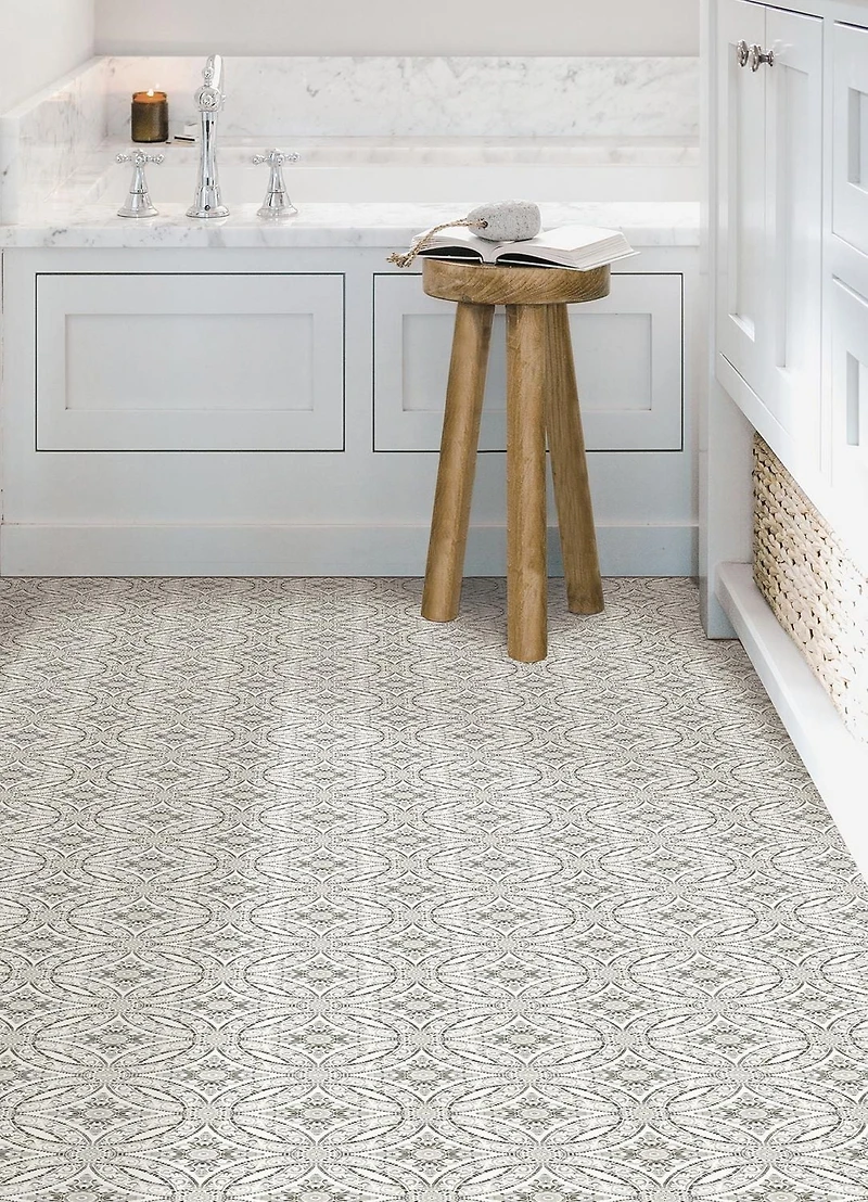 FloorPops Oasis Peel and Stick Floor Tiles Set of 20