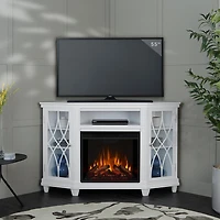 Lynette Corner Media Electric Fireplace