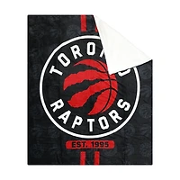 Couverture en peluche de NBA Toronto Raptors, (50"x60")