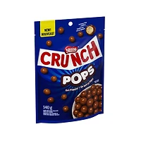 Crunch Pops, Crispy Rice Centre Enrobed In A Milk Chocolaty Coating, Bite-sized, Perfect For Sharing, Sustainably Sourced Cocoa, Natural Flavours, Rainforest Alliance Certified, 140 g