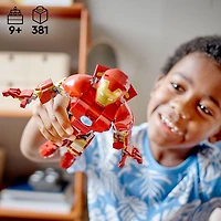 LEGO Marvel Iron Man Figure 76206 Toy Building Kit (381 Pieces)