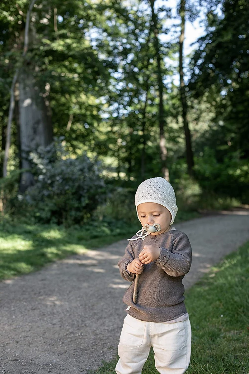 Sucettes Supreme BIBS pour Bébé | Sucette en Caoutchouc Naturel Sans BPA | Fabriqué au Danemark | Ensemble de 2 Sucettes (0-6 Mois)