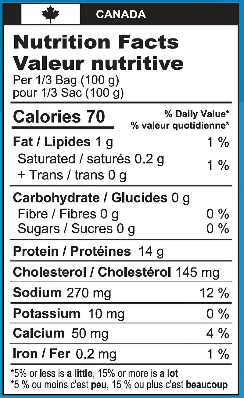 Searay Cooked Shrimp Meat, Frozen, 41-50 pc/lb, 300 g, 300 g