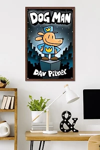 Dog Man - Book Cover (2016) Wall Poster