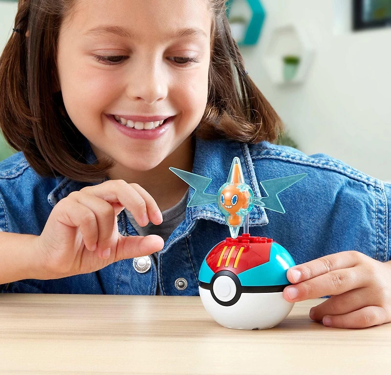 MEGA Pokémon Figurine articulée Motisma, 17 pièces
