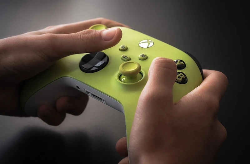 Manette sans fil Xbox – Electric Volt pour la Xbox Series X|S, la Xbox One et les appareils Windows 10