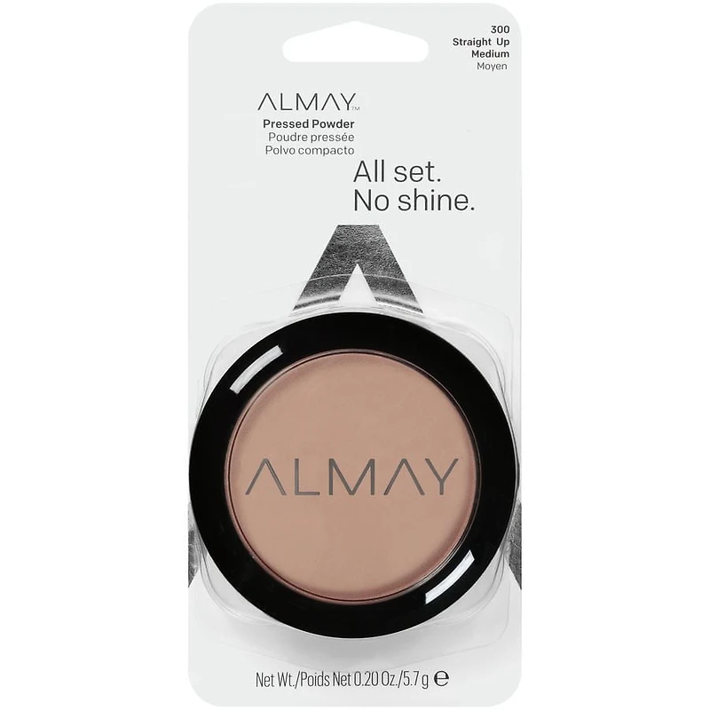 Fond de teint en poudre pressée Almay, hypoallergénique, 1 unité SMART SHADE BAL PDR 0,114 lb