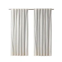 Better Homes & Gardens Velvet Rod Pocket Blackout Curtain Panel, 52" x 84", Velvet Total Blackout Curtain