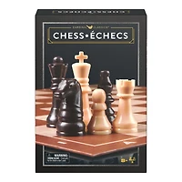 Cardinal Classics, Chess Set with Folding Chess Board and Chess Pieces 2-Player Strategy Board Game, for Adults and Kids Ages 8 and up, Cardinal Classics, Chess Set with Folding Chess Board and Chess Pieces 2-Player Strategy Board Game, for Adults and Kids Ages 8 and up