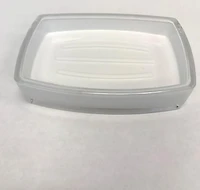 MAINSTAYS Acrylic Soap Dish, WHITE ACRYLIC SOAP DISH
