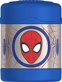 Thermos Kids Stainless Steel Vacuum Insulated FUNtainer Food Jar, 295 ml, Spiderman, Black, F30021SP
