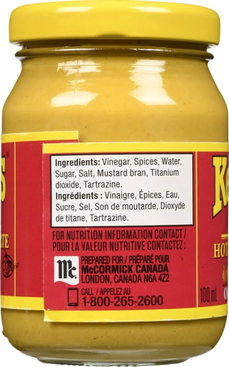 Keen's préparé, moutarde chaude 100 ml