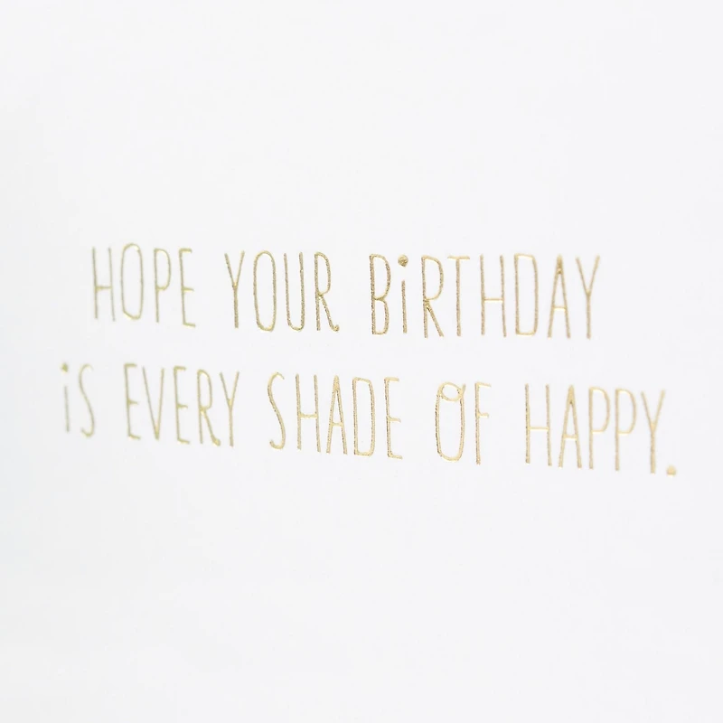 Hallmark Signature Birthday Greeting Card
