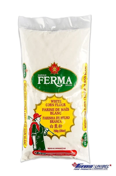Farine de maïs blanc Ferma vendre la quantité 750g