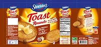 Shneider's Toast Rounds Whole Grain 300g, Toast Rounds Whole Grain